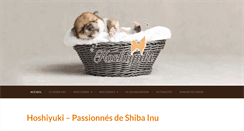 Desktop Screenshot of hoshiyuki.com